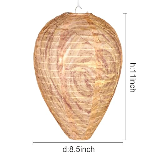 DECYOOL 6 Pack Wasp Nest Decoy (6 Count)