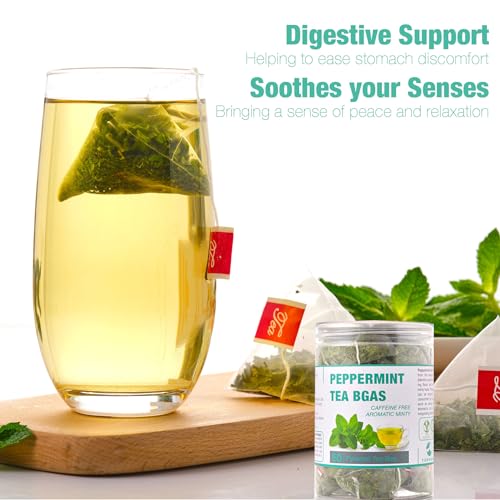 50 Peppermint Tea Bags (50 Count)