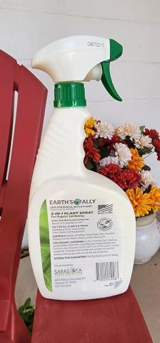 3-in-1 Plant Spray for Pests & Disease, 24 Oz (24 Fl Oz, Ready to Use)