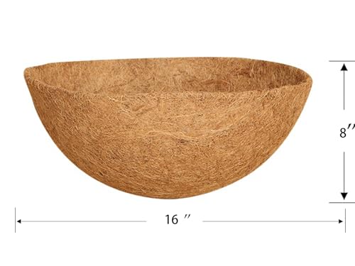 4 Pack 16 Inch Round Coco Liner (16inch/4Pack)