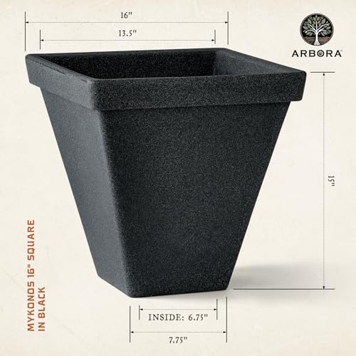 16" Mykonos Square Planter