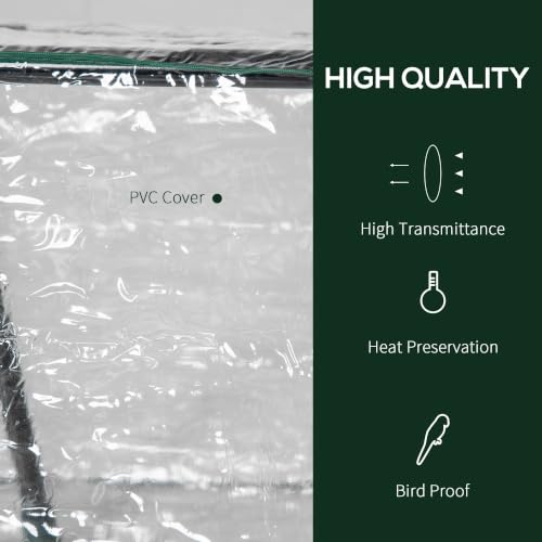 4' x 2' x 2' Portable Mini Greenhouse (Clear / 4' x 2' x 2')