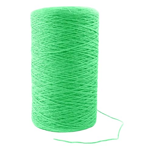 1mm x 2000 Feet Light Green Jute Rope (Light Green / 1mm x 2000 Ft)
