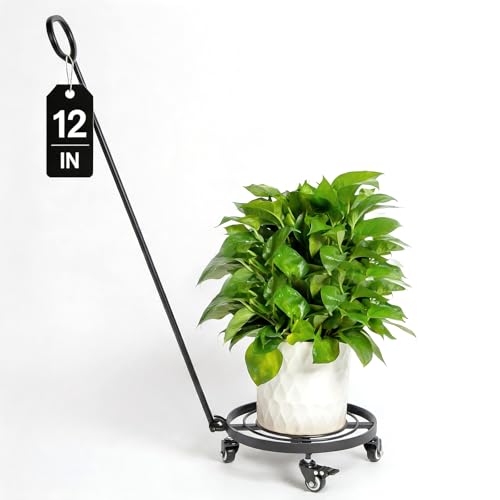 12 Inch Plant Dolly with Wheels (12in)