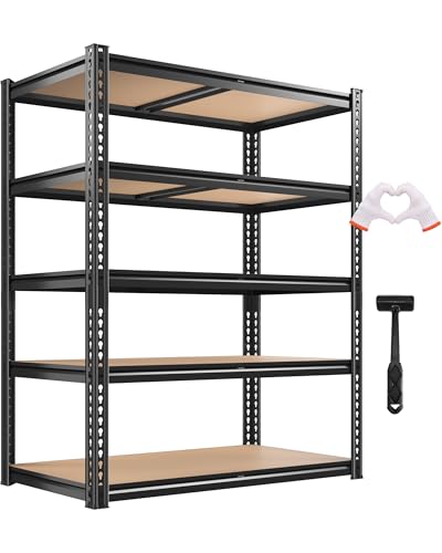 Garage Shelving Unit (72" H x 35.6" W x 16"D)