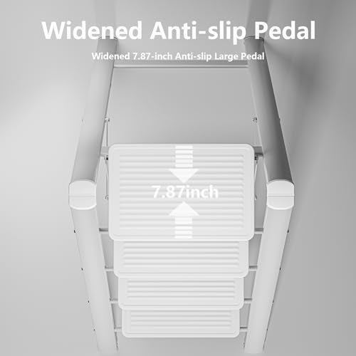 White Step Ladder White 4 Step Folding (4 step ladder / White)