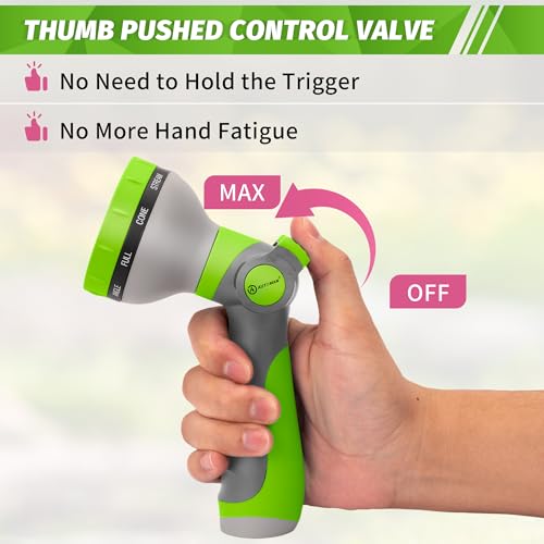 Garden Hose Nozzle Sprayer (Lawngreen)