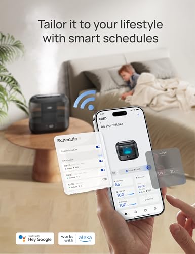 Smart Humidifiers for Bedroom
