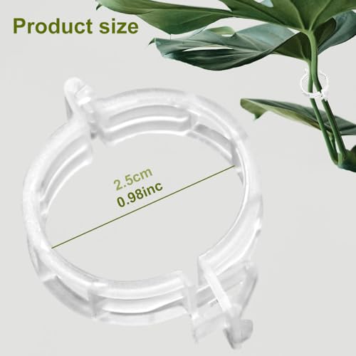 300 PCS Secured Plastic Plant Clip
