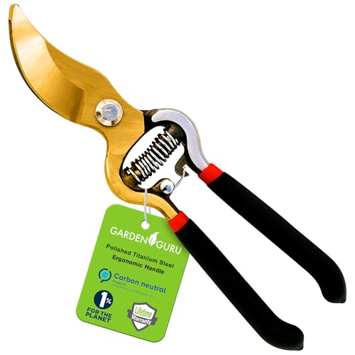 Garden Guru Indestructible Titanium Garden Clippers