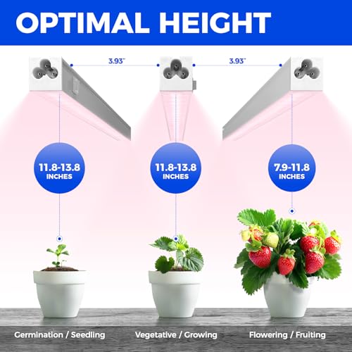 T5 Plant Lights (Pinkish White / 1ft-white Cover)
