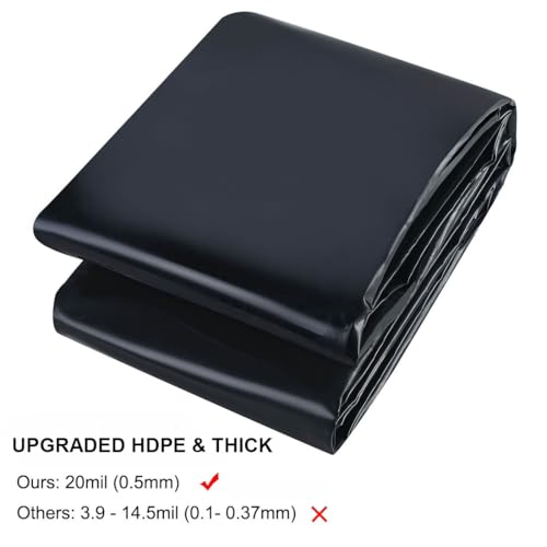 Pond Liner 20 Mil HDPE Pond Liners for Outdoor Ponds