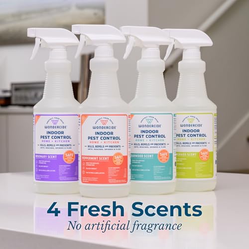 Indoor Pest Control Spray for Home & Kitchen Cedarwood 32 oz (32 Fl Oz)