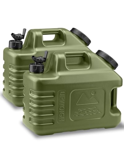 3.5 Gal Camping Water Jug with Spigot (Military Green / 3.5 Gallon)