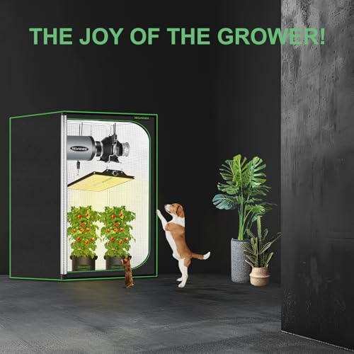 2x2 Grow Tent (24"x24"x63")