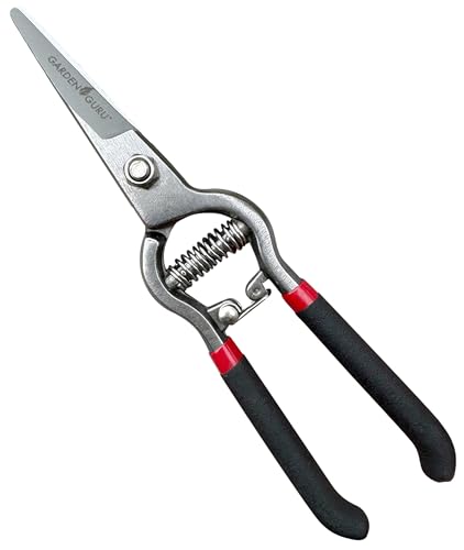 Garden Guru Classic Bypass Pruning Shears Clippers (60 Pack / Precision Blade)