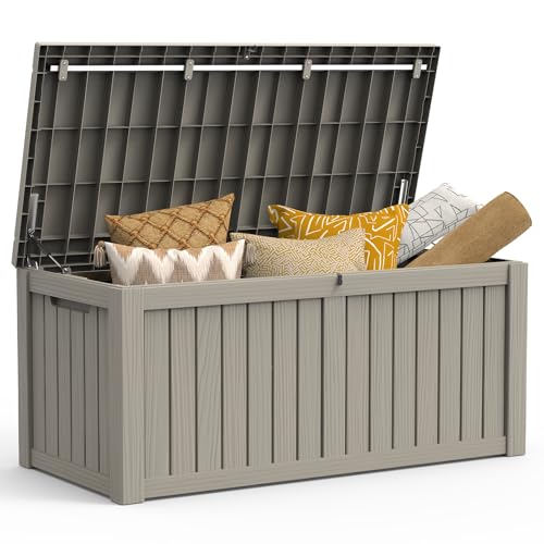 Outdoor Storage Box (Grey / 150 Gallon)