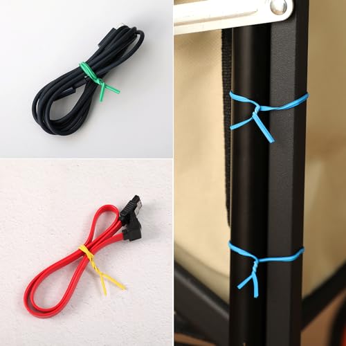 300 Pcs 6 inch Green Plastic Twist Ties
