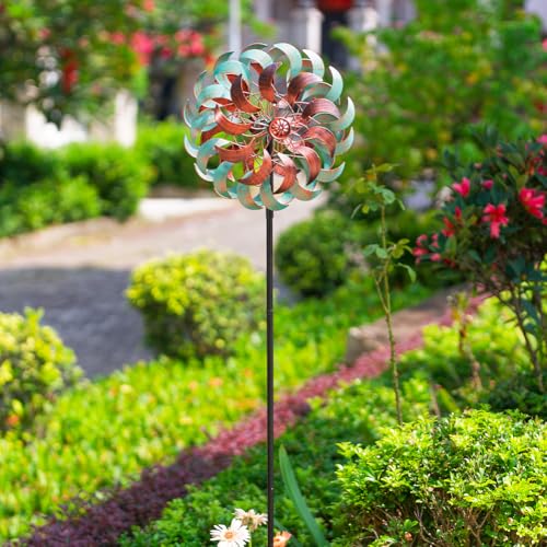 360° Wind Spinners Outdoor (13inch(Turquoise))