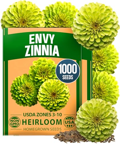 Envy Zinnia Seeds