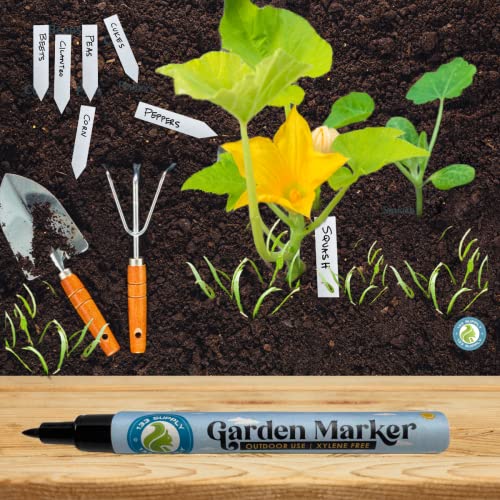 4" Plastic Plant Labels for Seedlings