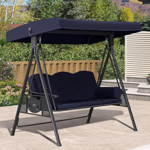 Outdoor Swing 3 (Navy / Porch Swing)