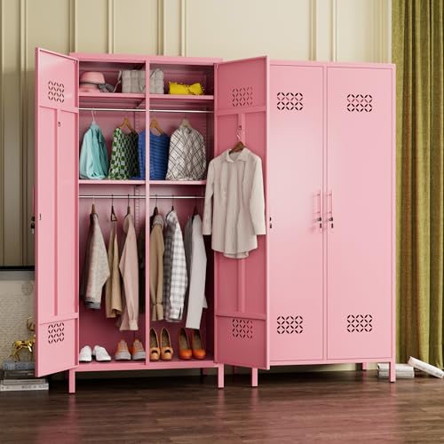 Pink Locker Cabinet (Pink / 2 Doors)