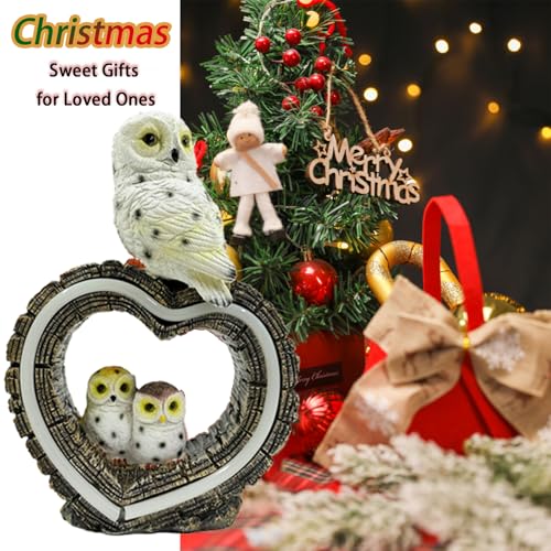 Solar Garden Lights (White Owl)