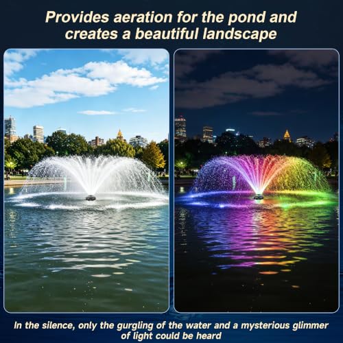 Pond Fountain Aerator (Black D)
