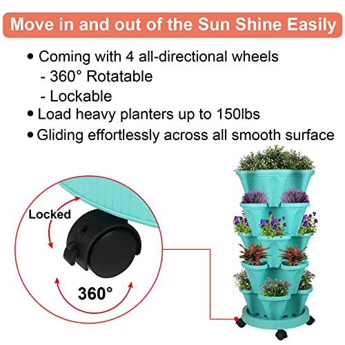 Vertical Planter Tower (2 Count)