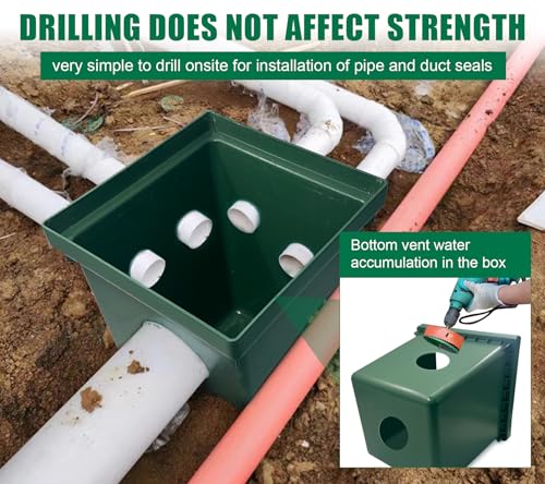 33.5x33.5x31.5in Underground Splice Boxes W (33.5x33.5x31.5in / Green)