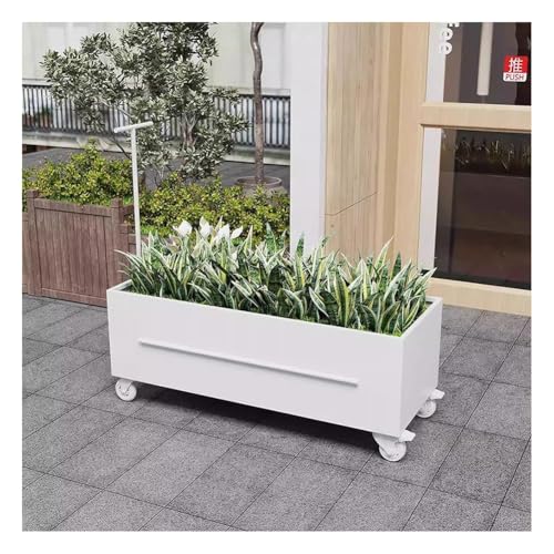 Raised Garden Bed Outdoor with Wheels