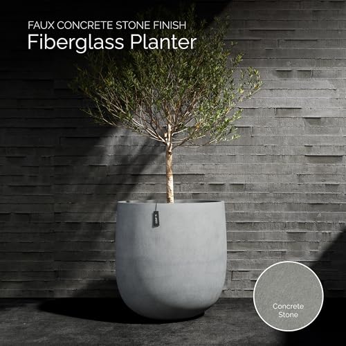 Mondo Round Indoor (Concrete Stone / 33 in diam. x 30.7 in)