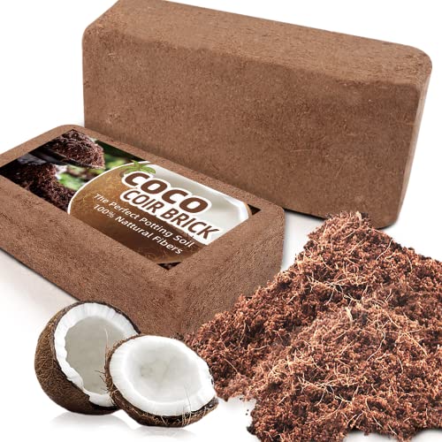 Coco Coir Brick for Plants (2pack)