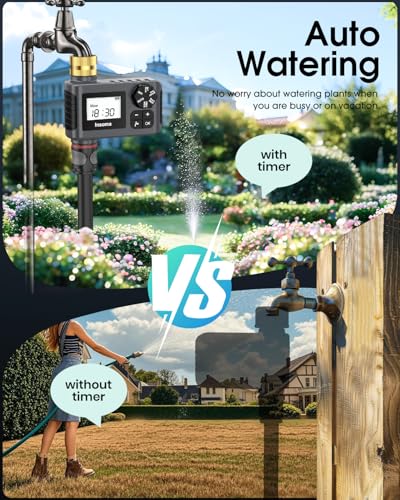 2 Packs Water Timer for Outdoor Garden Hose