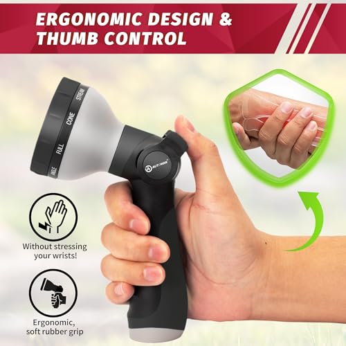Garden Hose Nozzle Sprayer (Black)
