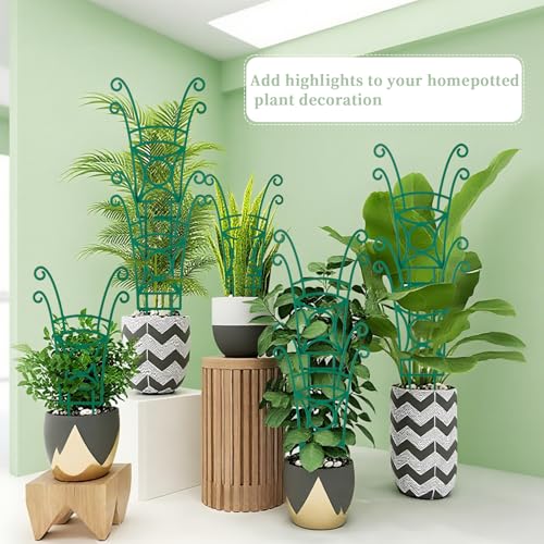 12 Pack Stackable Plant Trellis for Potted Plants