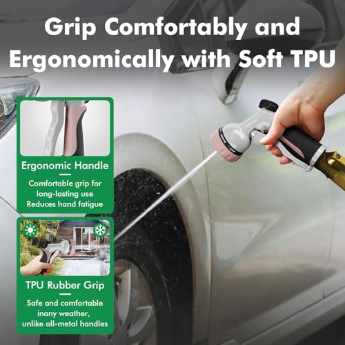 Garden Hose Nozzle (Rose Gold)