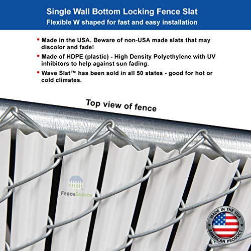 Wave Slat 9 Colors (82 Count)