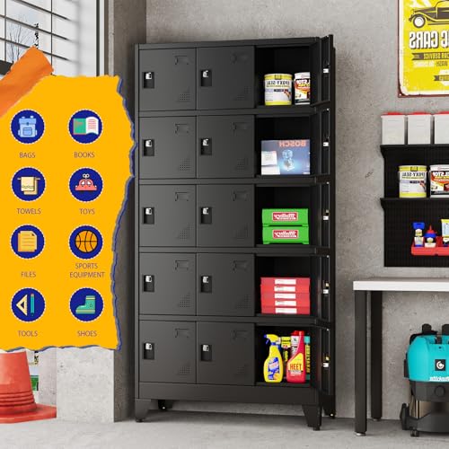 Metal Storage Lockers for Employees with Lock
