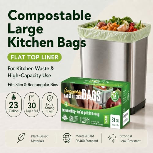20 23 Gallon Compostable Bags (60 Count)