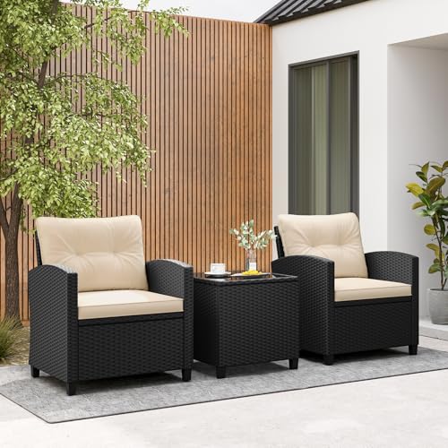 3 Piece Patio Furniture Set (3 Count)