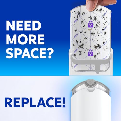 Flying Insect Trap Refill Cartridges for Fruit Flies & Gnats (10 Refill Cartridges)