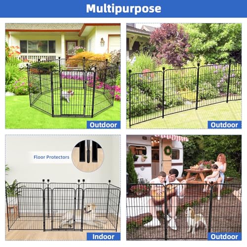 Tall Garden Fence 40 in (14 Count)