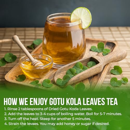 8oz Dried Gotu Kola Leaves (1 Count)