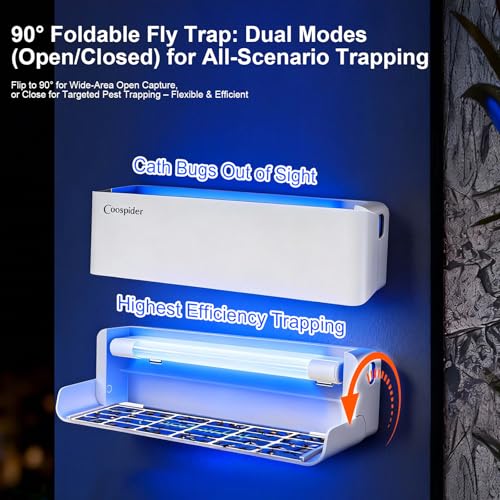 4 Pack White Fly Trap Indoor