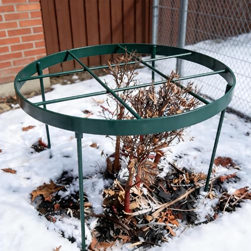 23.6" Plant Supports for Peonies (Green / 23.6"x18.9")