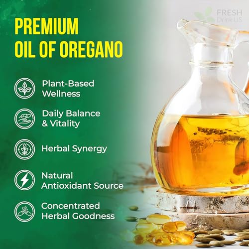 Oregano Black Seed Oil Softgels (330 Count)
