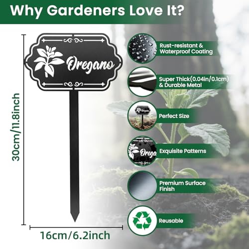 Oregano Garden Plant Marker (Oregano)