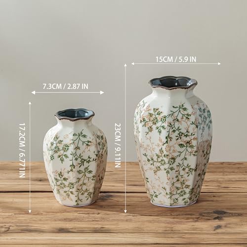 Ceramic Flower Vase for Home Decor